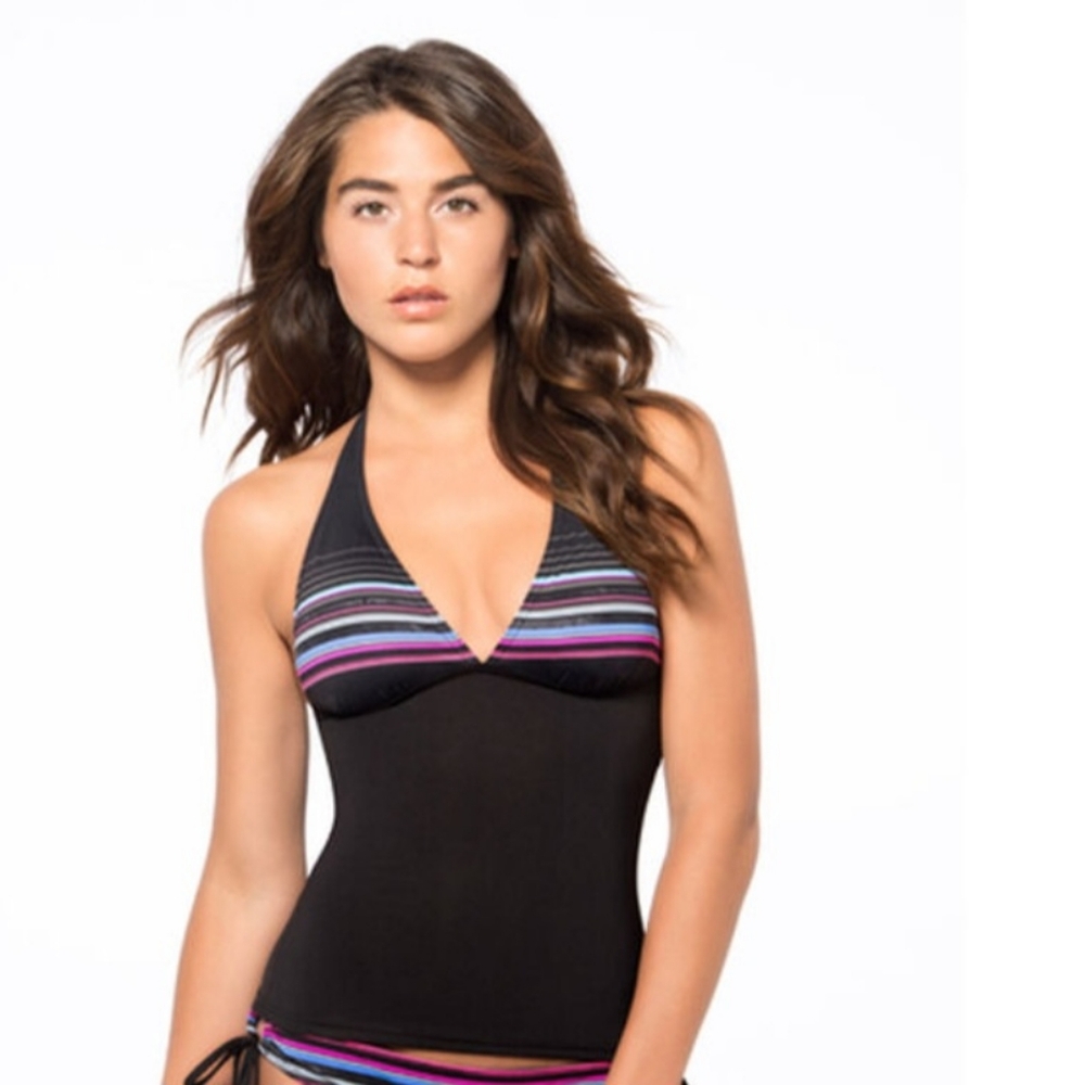 Oakley swim halter top, M